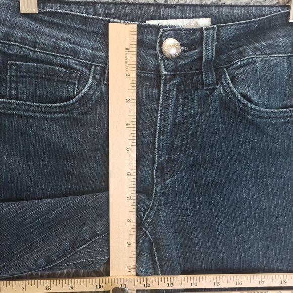 Flying Monkey Jeans Women 0 Blue Skinny Leg Mid Rise American Denim Logo - Picture 5 of 12